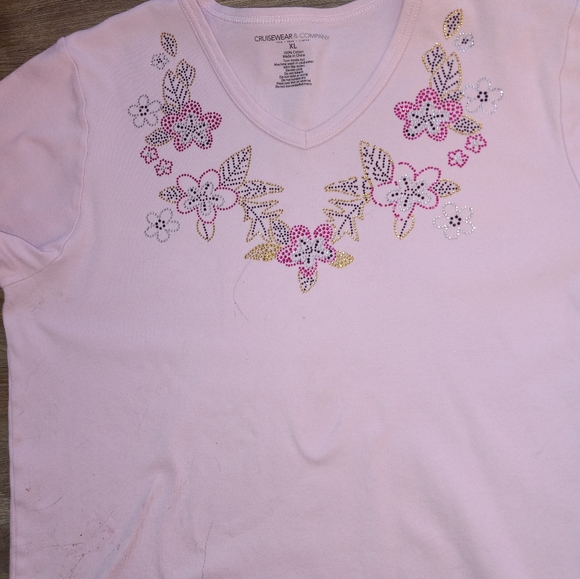🐮 🐄 Cruisewear & Company Embellished Top - Picture 2 of 7
